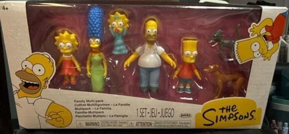 The Simpsons Family Multi-Pack 2.5" Action Figure 7-Pack Jakks Pacific